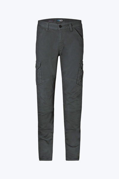 Pantaloni da moto con protezioni e Twaron® PMJ SANTIAGO grey