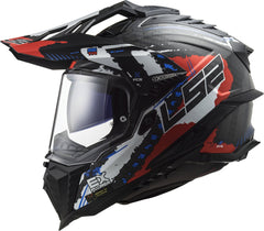 CASCO INTEGRALE LS2 MX701 EXPLORER CARBONIO ECE 2206