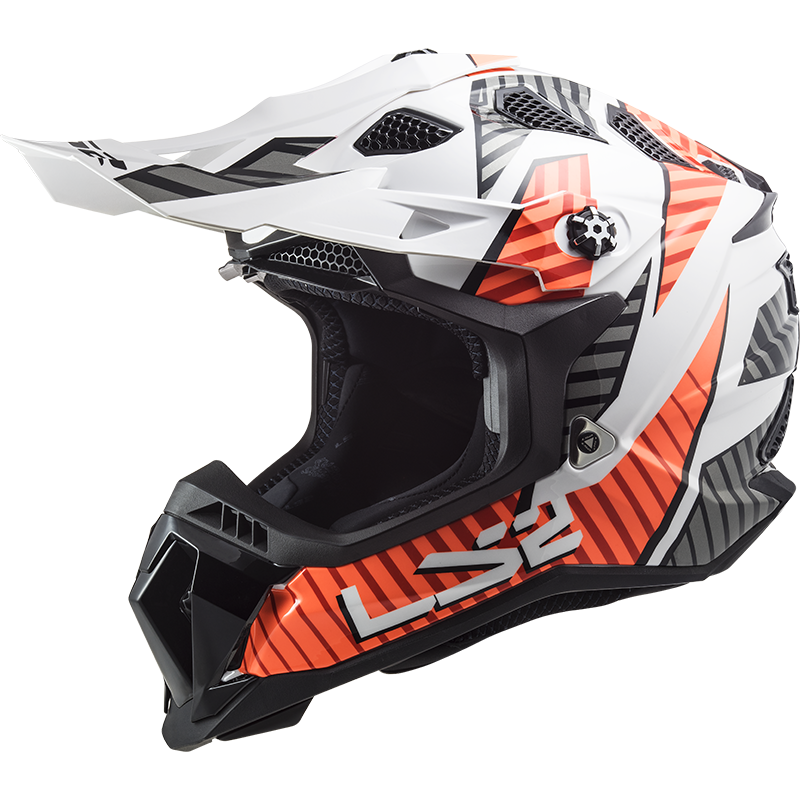 Casco Cross Enduro Ls2 Mx700 Subverter Cargo Verde Militare Opaco