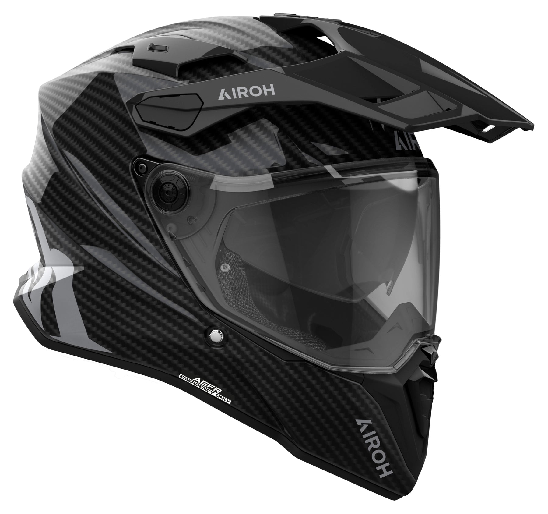 CASCO AIROH COMMANDER 2 CARBONIO