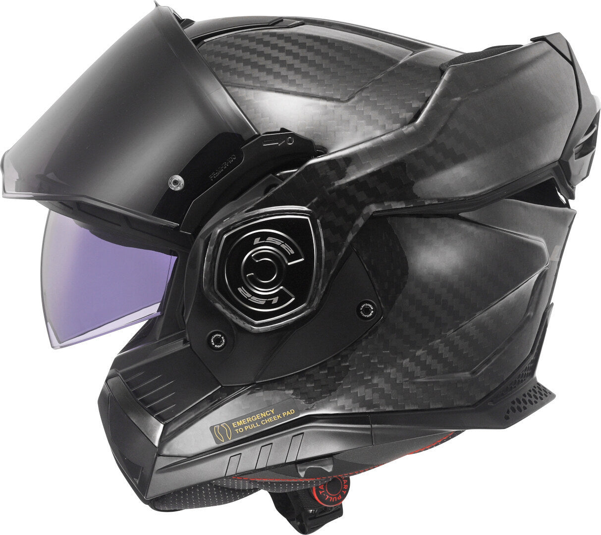 CASCO MODULARE LS2 ADVANT-X CARBON MATT