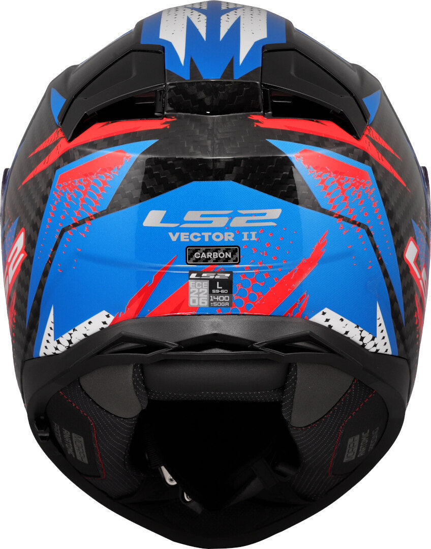 CASCO INTEGRALE LS2 VECTOR 2 CARBONIO