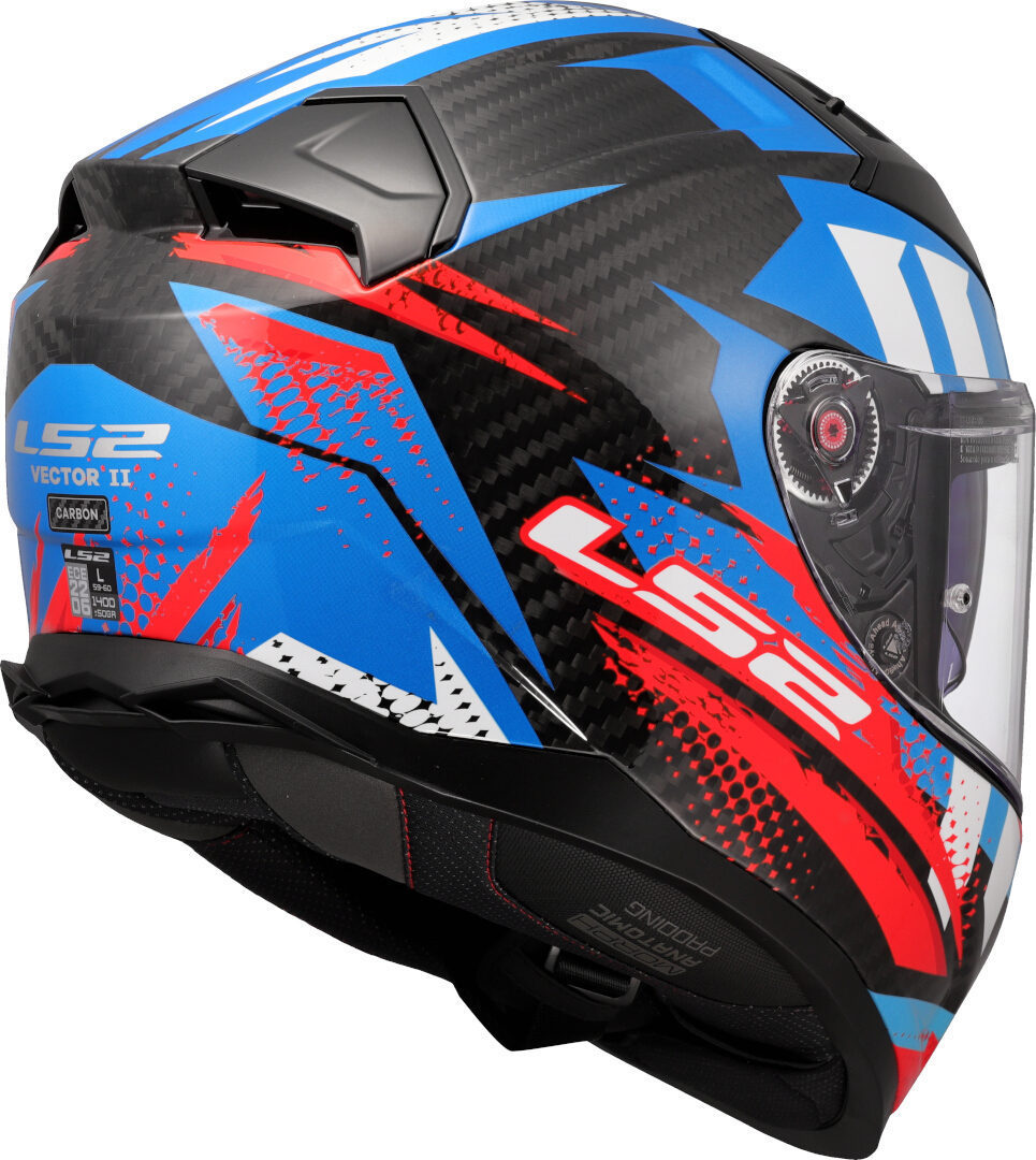CASCO INTEGRALE LS2 VECTOR 2 CARBONIO
