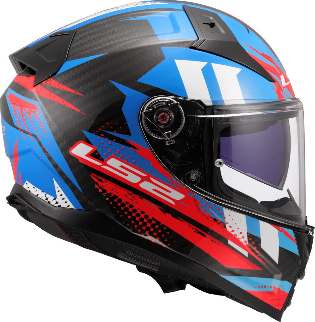CASCO INTEGRALE LS2 VECTOR 2 CARBONIO
