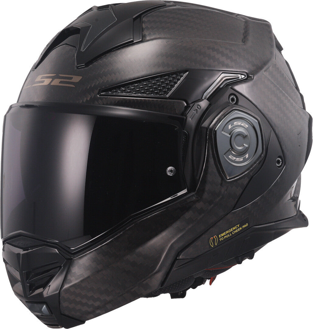 CASCO MODULARE LS2 ADVANT-X CARBON MATT