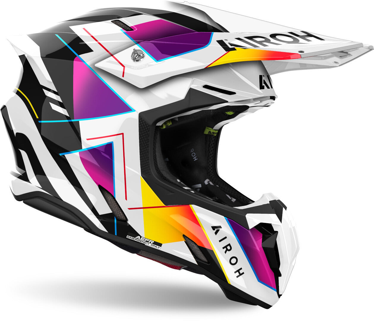 CASCO CROSS AIROH TWIST 3.0