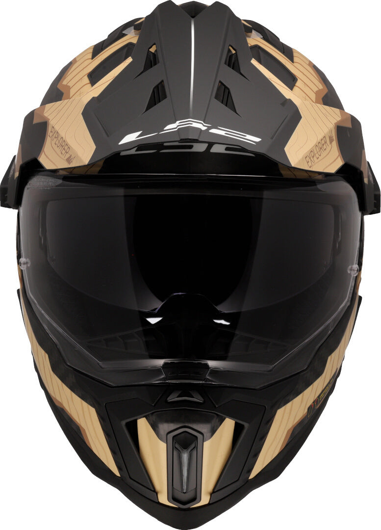 CASCO INTEGRALE LS2 MX701 EXPLORER CARBONIO ECE 2206