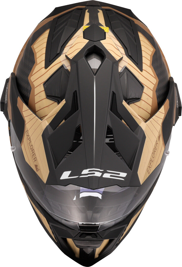 CASCO INTEGRALE LS2 MX701 EXPLORER CARBONIO ECE 2206