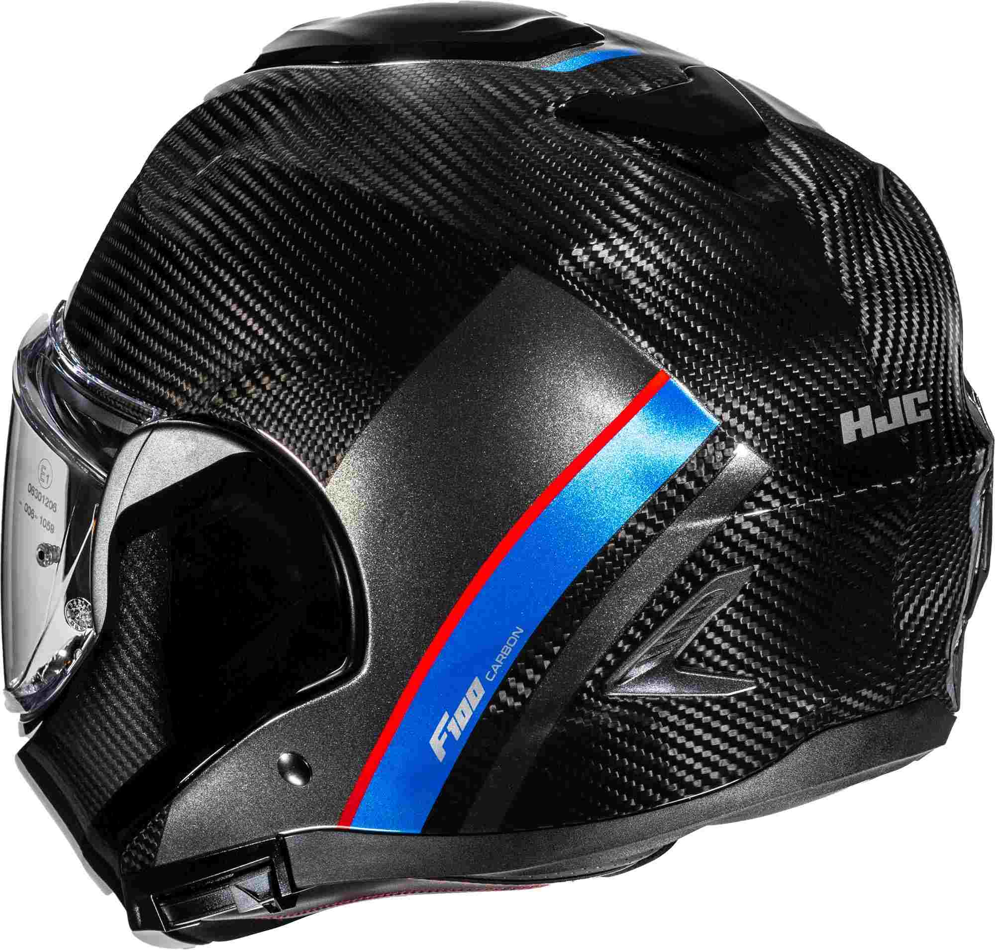 CASCO MODULARE HJC F100 CARBONIO