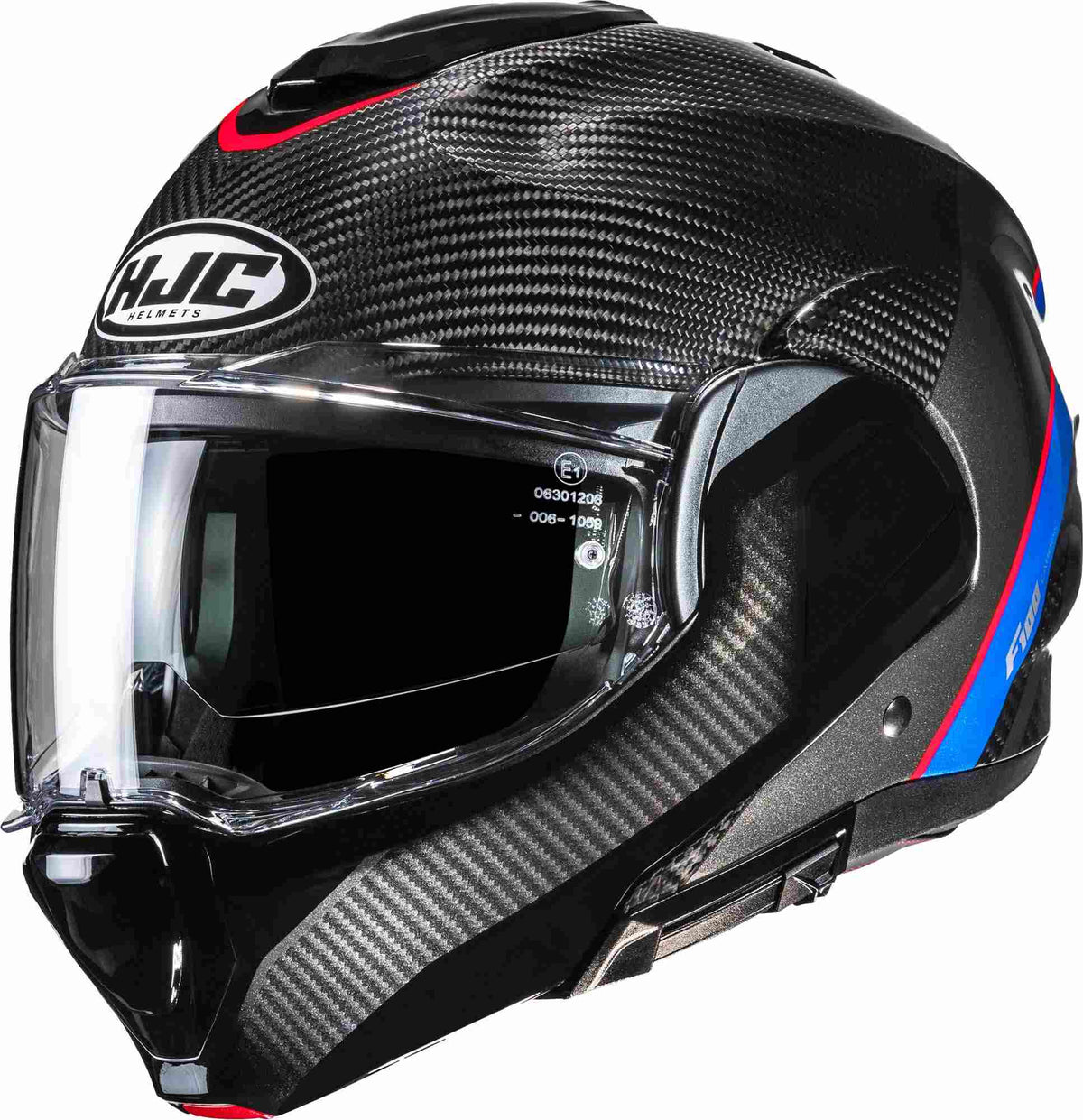 CASCO MODULARE HJC F100 CARBONIO